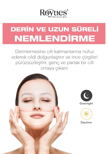 Royues Şeffaflaşan Kolajen Yüz Maskesi 34 G