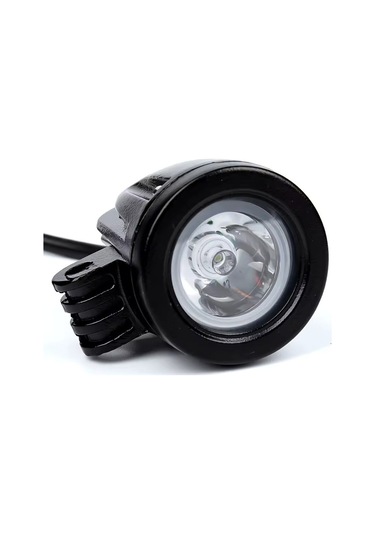 Motosiklet Sis Farı Beyaz Güçlü Led Far Odaklamalı Yuvarlak Led 1 Adet