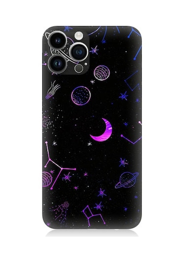 Apple Uyumlu iPhone 14 Pro  Uzay Deseni Desenli Silikon Kılıf