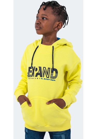 Slazenger DILAY IN Unisex Çocuk Sweatshirt Sarı