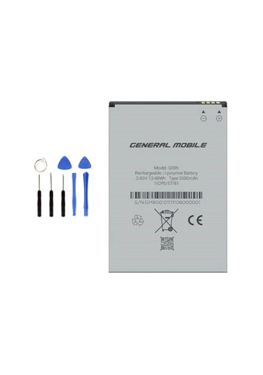 Genral Mobile Discovery Gm8go Batarya Pil Tamir Seti