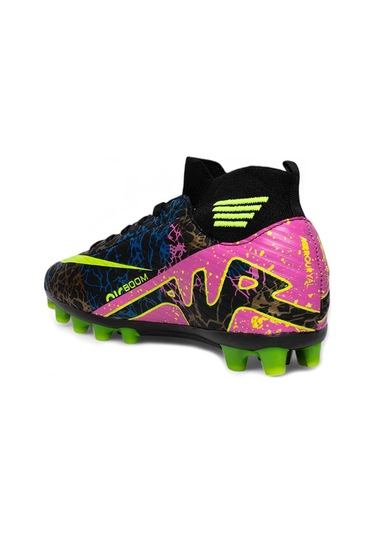 Laliga 565 Syh-sarı Erkek Krampon Ayakkabı Siyah