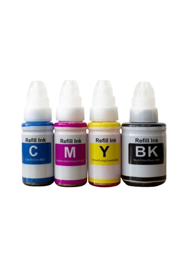 Perfıx Cgı-490b- 490m - 490y - 490c Set Dye Şişeli Mürekkep