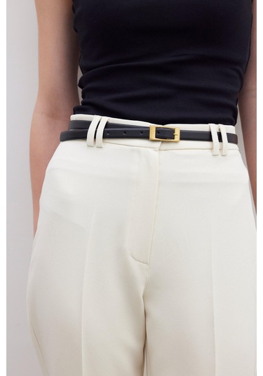 Manuka Flare Kesim Fit Pantolon Bej