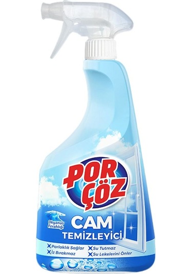 Porçöz Cam Temizleyici 500 ML