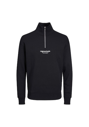 Jack & Jones Jorvesterbro Erkek Sweat Siyah
