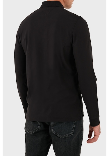 Tommy Hilfiger Erkek Polo Yaka Sweat Mw0mw44244 Bds Siyah Siyah Tommy Hilfiger Erkek Polo Yaka Sweat Mw0mw44244 Bds Siyah Siyah