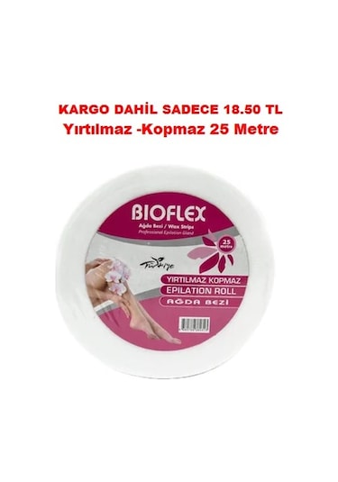 Bioflex Rulo Ağda Bezi 25 M