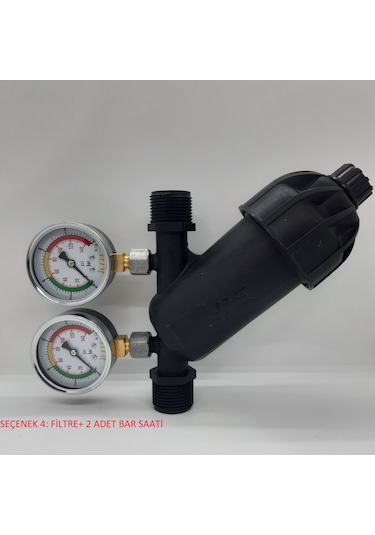 Plastik Damla Sulama Disk Filtre 1'' (32 Mm) Hat Üstü Kullanım