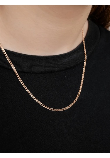 Voznesenskij Uvelirnyj Zavod Lav 925 Ayar Altın Kaplama Gümüş Boyun Zinciri 251196319 Altın