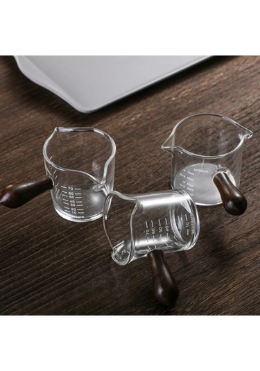 Coffeekoff Cam Ölçü Kabı, Espresso Pikeleri Ve Shot İçin, 70 Ml 193325081 Beyaz