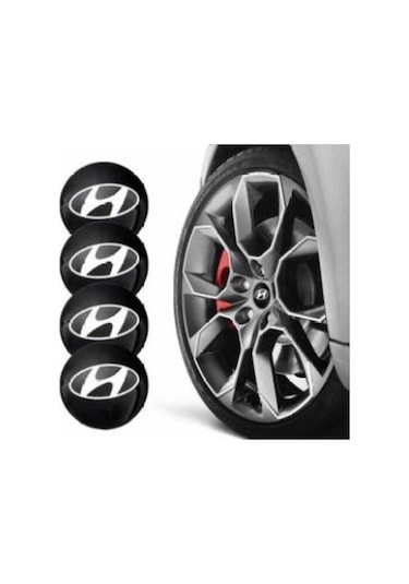 HYUNDAI LOGOLU 56 MM JANT GÖBEK  STICKER