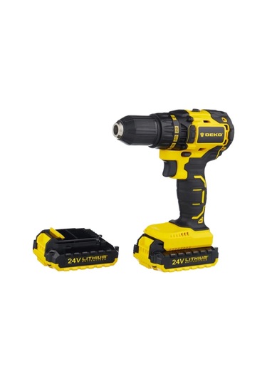 Deko STN 24V 5 Ah Li-ion Çift Akülü Darbesiz Matkap Vidalama
