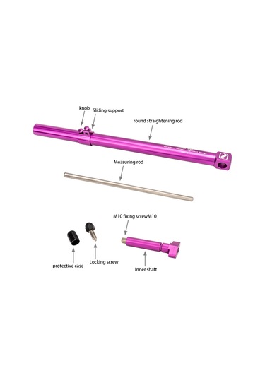Reedark Alüminyum Bisiklet Vites Kolu Tamir Aracı - Vites Kolu Doğrulama Anahtarı - 400mm - Kırmızı Kırmızı