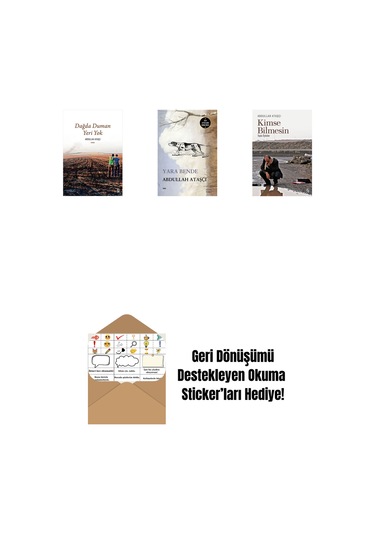 Dağda Duman Yeri Yok + Yara Bende + Kimse Bilmesin + Okuma Sticker'ları