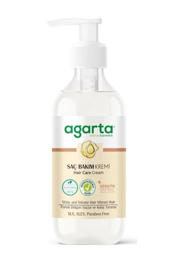 Agarta Doğal Güçlü Bakım Saç Bakım Kremi 400 ML