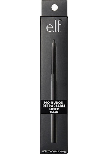 E.l.f. No Budge Retractable Eyeliner Siyah Silinmeye Dayanıklı Ve Ultra Pigmentli