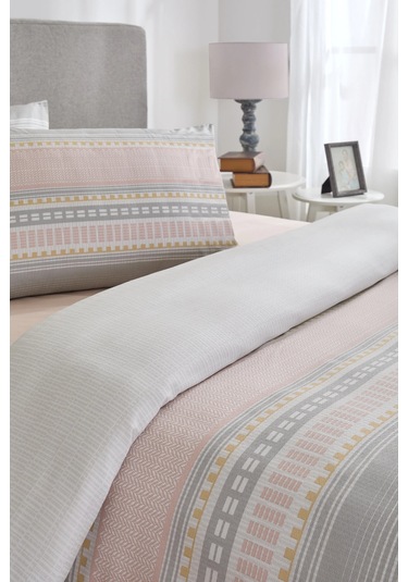 Floretta Axiss Tek Kişilik Pike Takımı Pudra