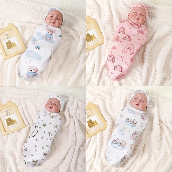 Willowhaven Mommbaby 1-3m Yıldızlı Kundağı, Nefes Alabilir Yenidoğan Uyku Tulumu Beyaz Yıldızlı Gökyüzü