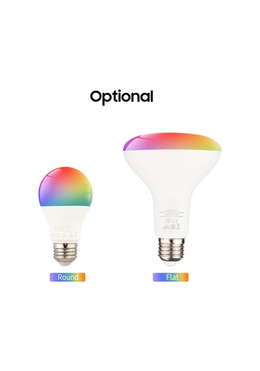 Qingmipy Akıllı Led Ampul: Wifi, Uygulama Ve Ses Kontrolü İle Renk Değiştirme, Parlaklık Ayarı, Zamanlama E27, 13w