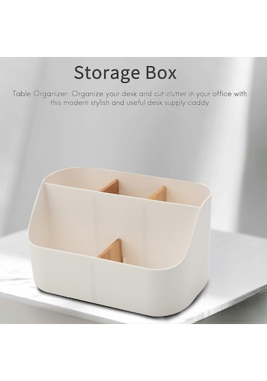 Masaüstü Kumanda Tutucu, Kozmetik Saklama Kutusu