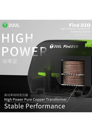 2uul Fd01 Find210 60w Ac Transformatörlü Lehimleme İstasyonu