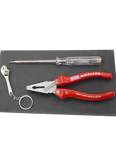 Izeltaş Pense Kontrol Kalemi Seti Anahtarlık