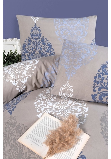 Mulberry Egeen Çift Kişilik Nevresim Takımı 200x220 Gri