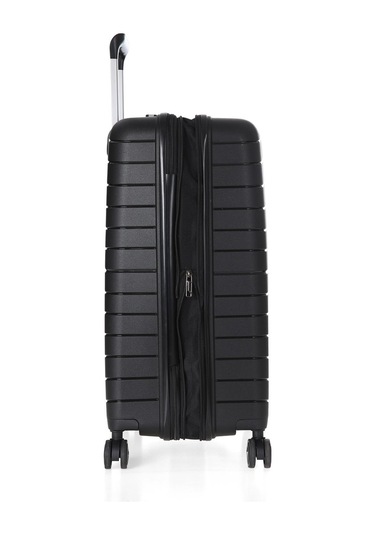 Ççs 5242 Polipropilen Körüklü Orta Boy Valiz-siyah Siyah
