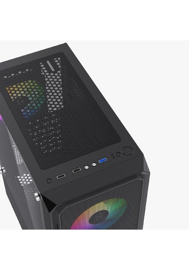 R14 Rainbow 4 Fanlı Atx Gaming Kasa 450w Psu