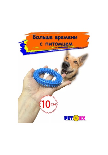 Pet-ex 10 Cm Dikenli Köpek Yüzüğü 205436863