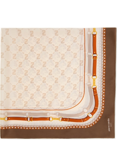 Pierre Cardin Kadın Kahverengi Eşarp 50307816-vr029 Kahverengi