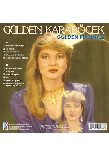 Gülden Karaböcek Gülden Fırtınası Plak