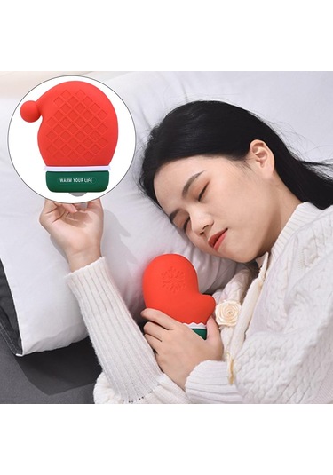 Suntek Noel Mikrodalga Isıtma Silikon Sıcak Su Şişesi