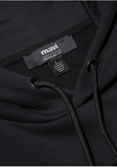 Mavi - Mavi Logo Baskılı Siyah Sweatshirt 0610941-900 Siyah