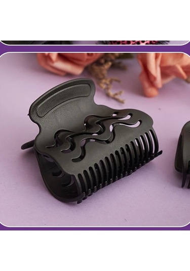 Willowhaven Pembe 6lı Alüminyum Saç Taranı Seti, 3 Boy, Düz Dalgalı Kıvırcık Saç Şekillendirme