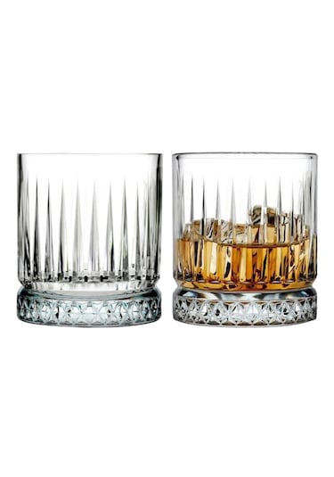 Perlotus 355 CC Özel Kesme 2'li Viski Bardağı