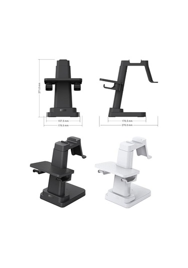 Pıco4/meta Quest/ Rift S/htc Beyaz İçin Vr Kafa Ekranı Hepsi Bir Arada Makine Kolu Braketi