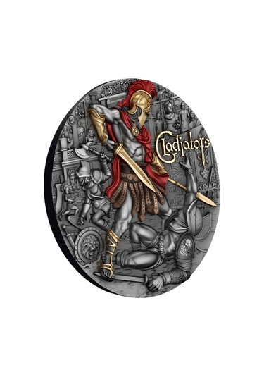 AgaKulche Gladyatör Gümüş Sikke Coin