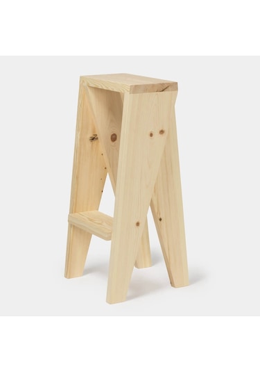 Ahşap Bahçe Tabure