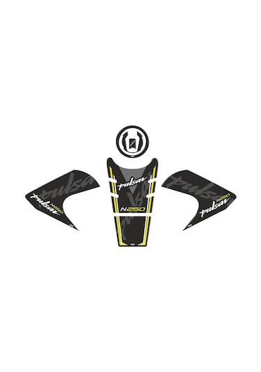 BAJAJ BAJAJ PULSAR N250 2022 - 2023 UYUMLU Tank Pad Set 005