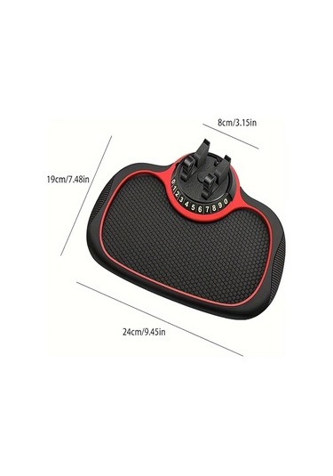 Boatshop1 Evrensel Pvc Araba Anti Kayma Padi 360 Derece Dönen Kırmızı Kuğu Kolu Çok Fonksiyonlu Gösterge Paneli Telefon Tutucu Otopark Plakası Boatshop1 Evrensel Pvc Araba Anti Kayma Padi 360 Derece Dönen Kırmızı Kuğu Kolu Çok Fonksiyonlu Gösterge Paneli Telefon Tutucu Otopark Plakası