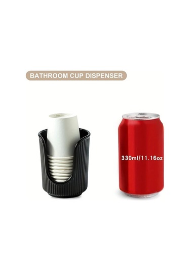 Dashanshop Tek Kova Gri 1 Adet Çok Amaçlı Bardak Tutucu Organizatör Masaüstü Saklama Rafı Tek Varil Gri