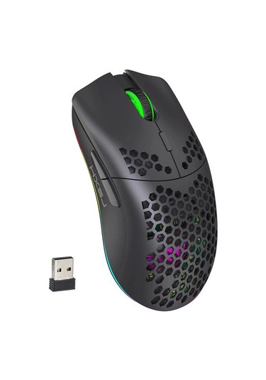 Jms T66 RGB 2.4G Şarjlı Kablosuz Oyun Mouse