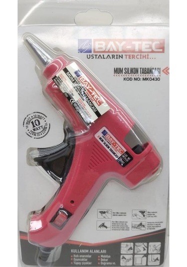 Bay-Tec Mk0430 İnce 10 W Mum Silikon Tabancası