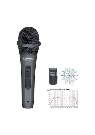 Fugue Fm-198A Kablo Dahil Dinamik Mikrofon