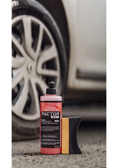 Factor 360 X Gel Jel Lastik Parlatıcı 500 Ml
