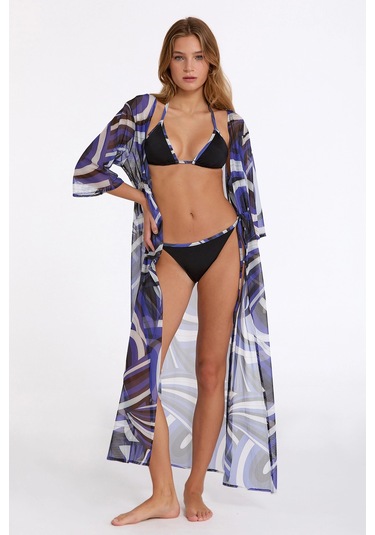 Kocabey 2106-3011 Kadın Kaftan Siyah