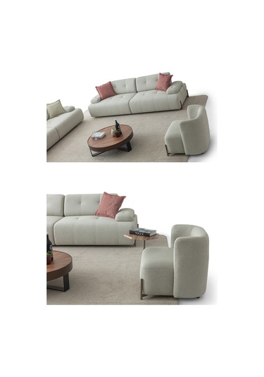 Lima Koltuk Takımı 3+3+1+1 Yeşil Çok Renkli