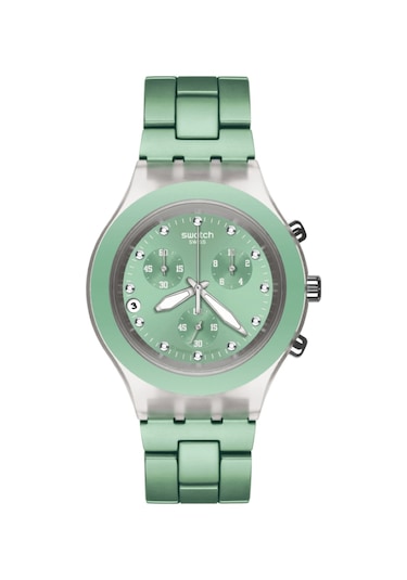 Swatch Full-Blooded Mint Bayan Kol Saati SVCK4056AG